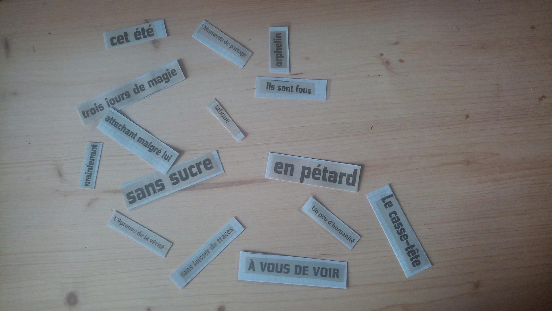 Nuage de mots